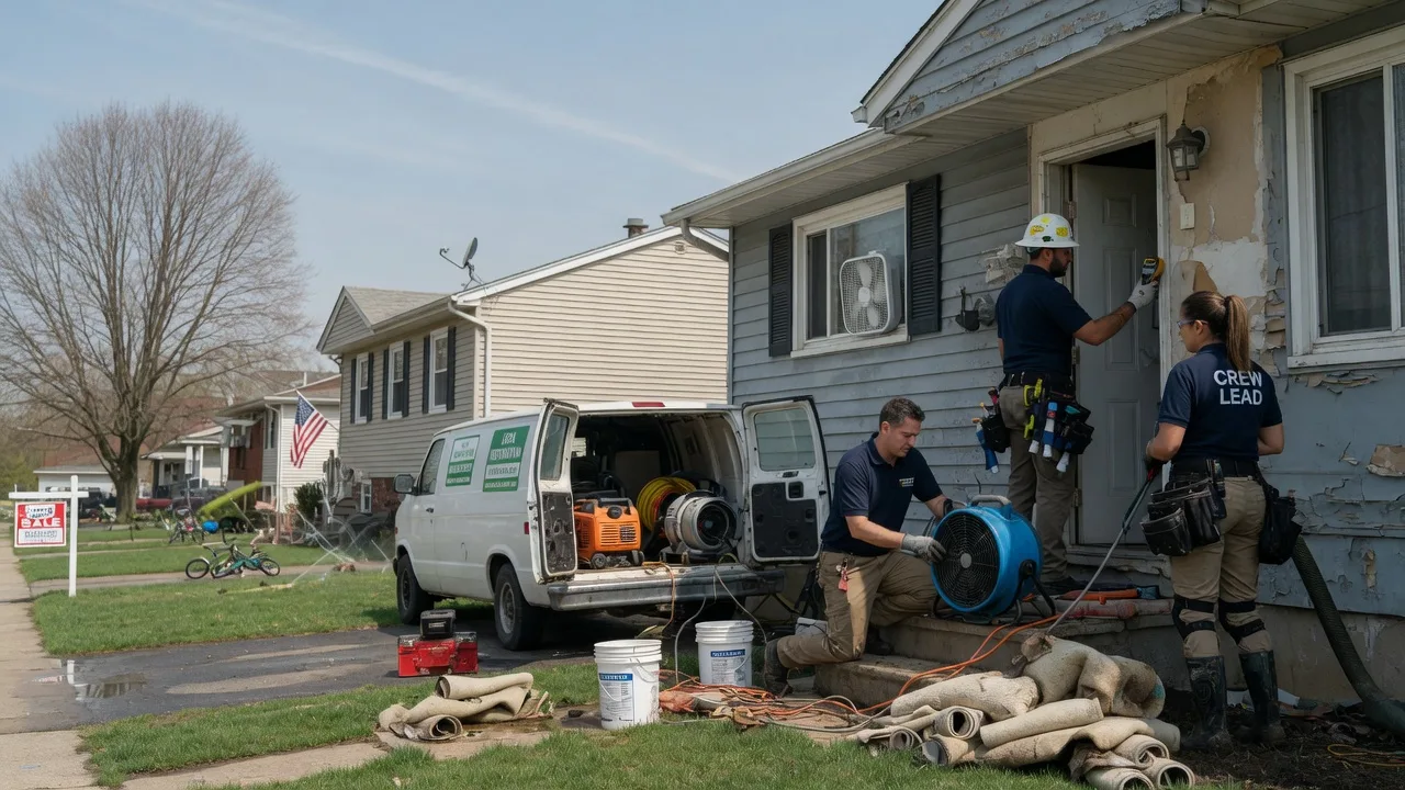 Flood Cleanup in Center Sandwich, NH near me