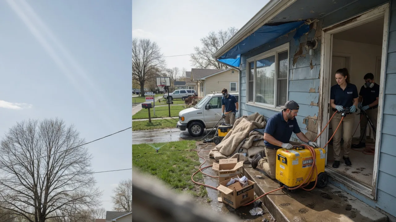 Basement Flood Cleanup in Center Sandwich, NH near me
